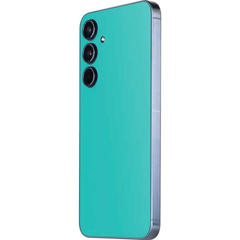 Aqua Blue Galaxy A55 5G Skin
